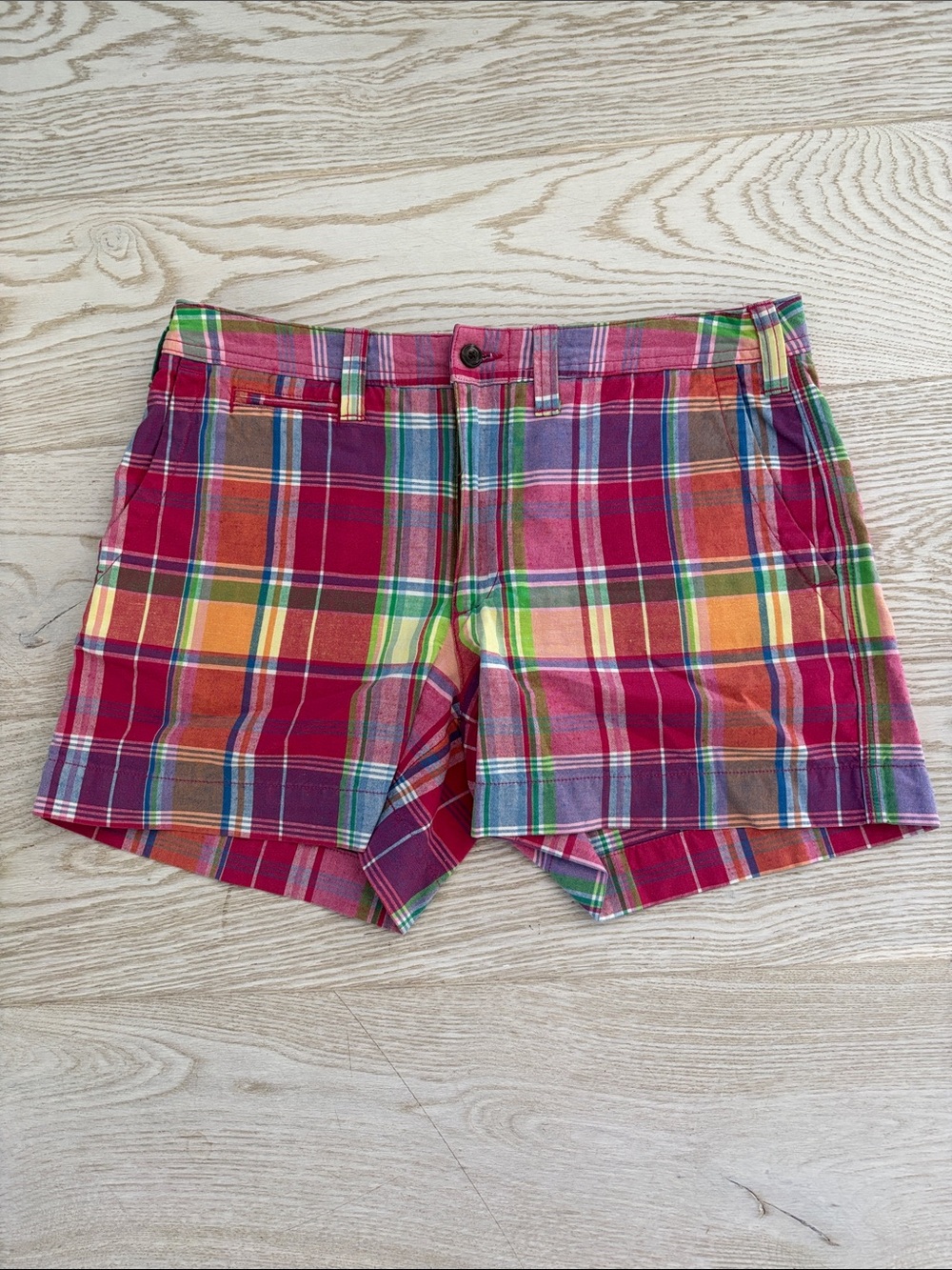 Polo Ralph Lauren size 6 plaid shorts.